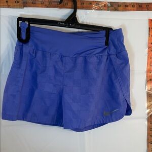 Nike Dri-FIT Blue Athletic Running Shorts Lightweight Workout Activewear Size S